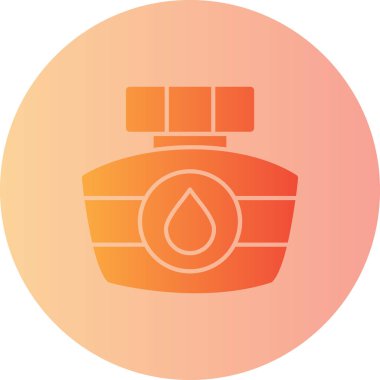 Su. Web simgesi basit illüstrasyon