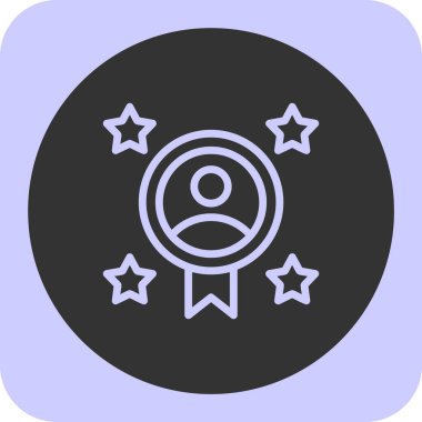 ödül simgesi, vektör illüstrasyonu