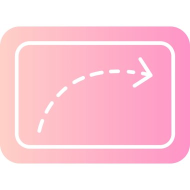 ok simgesi vektör illüstrasyonu