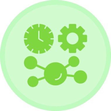 Dişliler. Web simgesi basit illüstrasyon