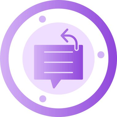 Konuşma yap. Web simgesi basit tasarım