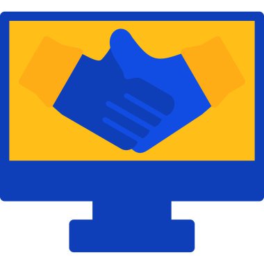 iş yönetimi simgesi, basit vektör illüstrasyonu