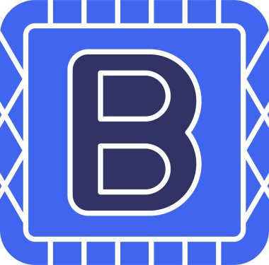 bitcoin. Web simgesi basit illüstrasyon