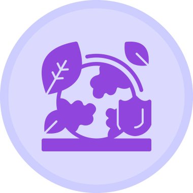 Bir ağaç simgesinin vektör illüstrasyonu