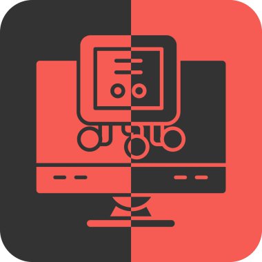 Geliştirme için web simgesi, vektör illüstrasyonu