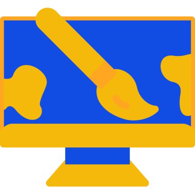 Seo simgesinin vektör illüstrasyonu