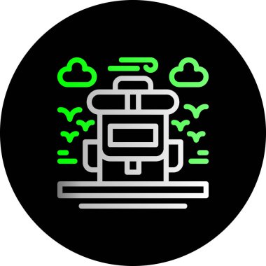 seo modern simgesinin vektör illüstrasyonu