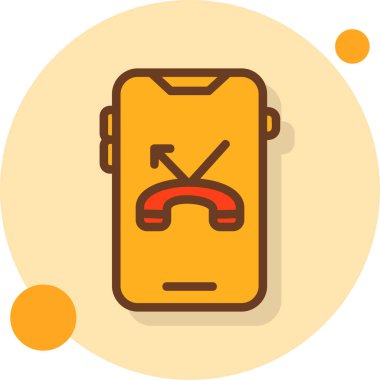 Akülü akıllı telefonun vektör çizimi