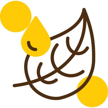 kahve çekirdeği ikonu ana hatlarıyla