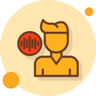 Müzik. Web simgesi basit illüstrasyon