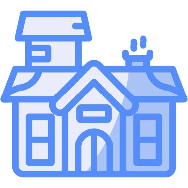 ev inşa vektör simgesi