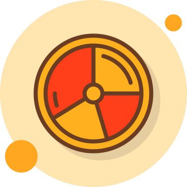 Hedef. Web simgesi basit illüstrasyon