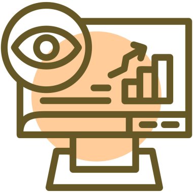 Göz çizelgesi. Basit resimleme