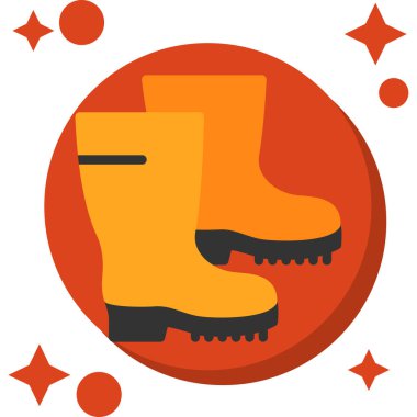 Bir çizmenin vektör illüstrasyonu