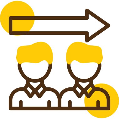 İş adamları. Basit tasarım