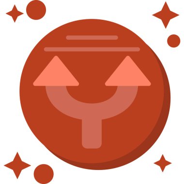 Bir şapka karikatür simgesinin vektör çizimi