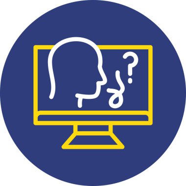 Seo simgesinin vektör illüstrasyonu