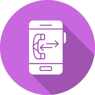 telefon arama vektör simgesi