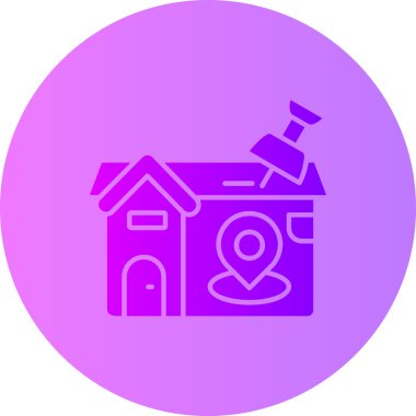 Modern simge oluşturmanın vektör illüstrasyonu