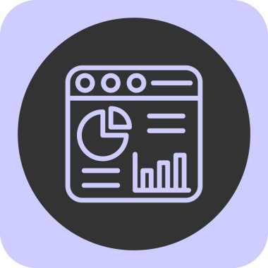 seo modern simgesinin vektör illüstrasyonu