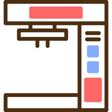 Tarayıcı. Web simgesi basit illüstrasyon