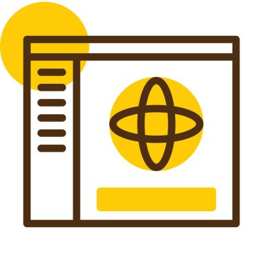 silo simgesinin vektör illüstrasyon tasarımı