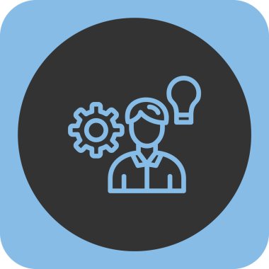 dişli simgesi. vektör illüstrasyonu