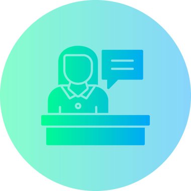 Müşteri servisi. Basit resimleme