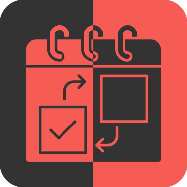 Kontrol listesi simgesi soyut arkaplanda izole edildi