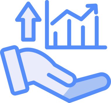 Ok işletmesi büyüme simgesi - özet biçimi