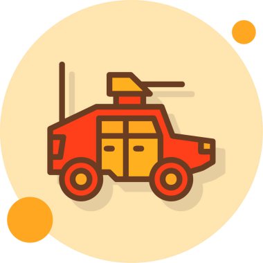 Kamyon. Web simgesi basit illüstrasyon