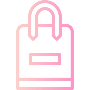 Alışveriş çantası. Basit tasarım