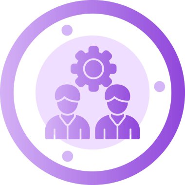 İnsan simgesinin vektör illüstrasyonu