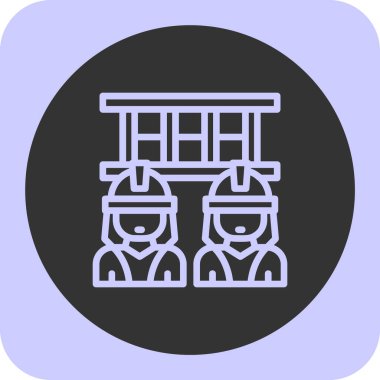 Bir grup insan simgesinin vektör çizimi