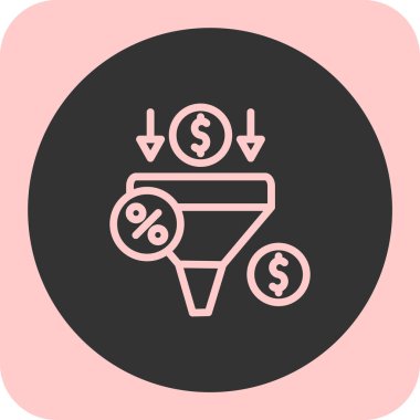 Huni vektör satırı simgesi