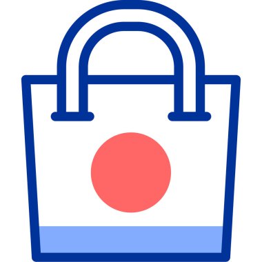 Alışveriş. Web simgesi basit illüstrasyon