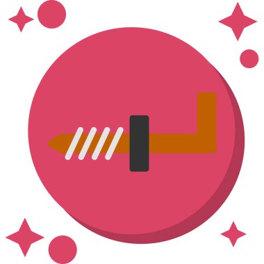 beyzbol web simgesi, basit vektör illüstrasyonu