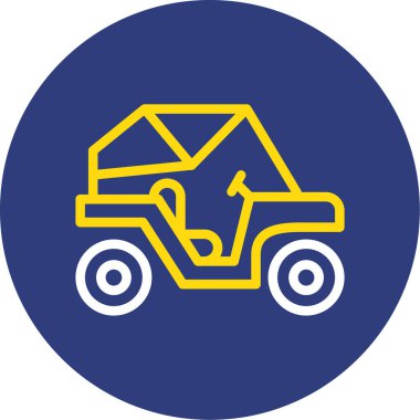 motosiklet simgesi vektör illüstrasyonu