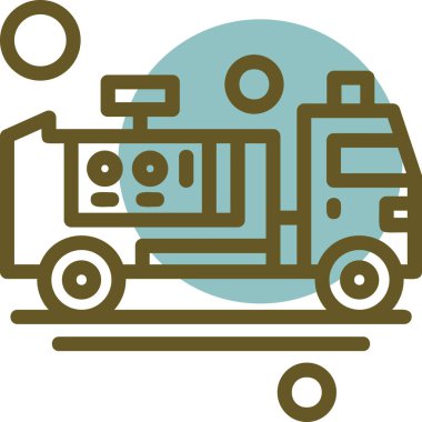 servis simgesi, vektör illüstrasyonu