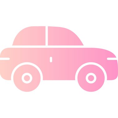 taksi simgesi vektör illüstrasyonu