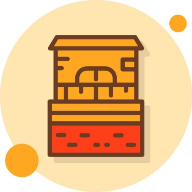 Web simgesi oluşturma basit illüstrasyon