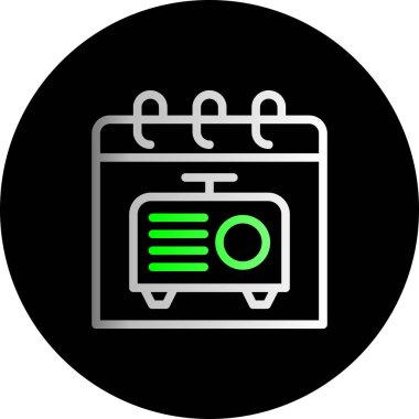 vektör gaz tankı resimleme