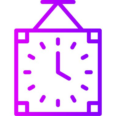 vektör saat resimleme