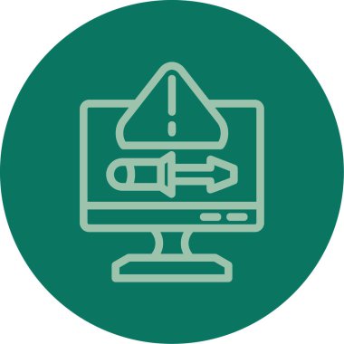 vektör izleyici simgesi illüstrasyonu