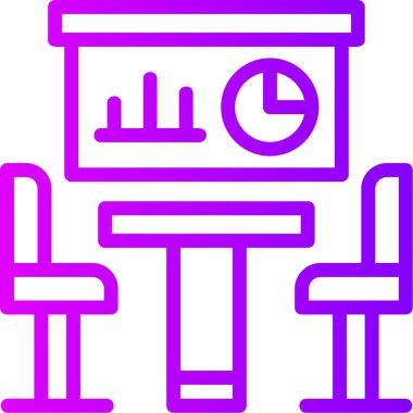 Robot simgesinin vektör illüstrasyonu