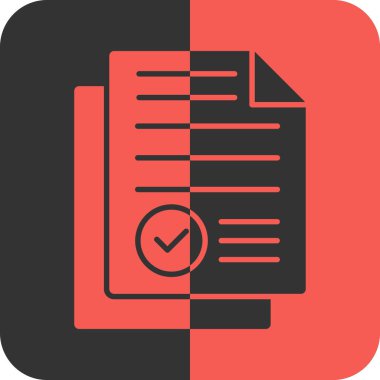 düz tasarım dosya vektör simgesi