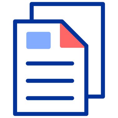 Dosya. Web simgesi basit tasarım