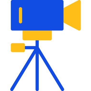 Kamera. Web simgesi basit illüstrasyon