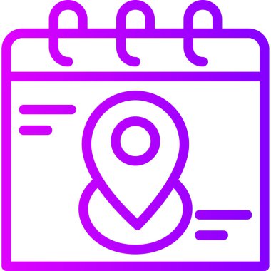 Takvim. Web simgesi basit tasarım