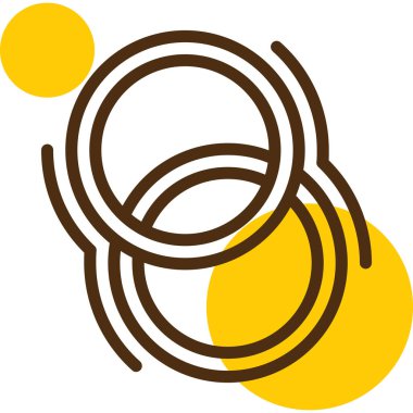 Modern simgenin vektör illüstrasyonu